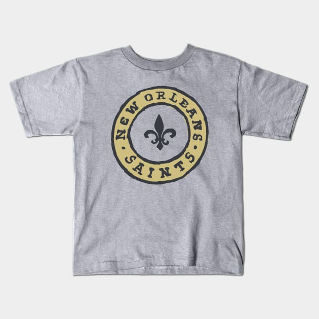 New Orleans Saiiiints 12 Kids T-Shirt by Very Simple Graph